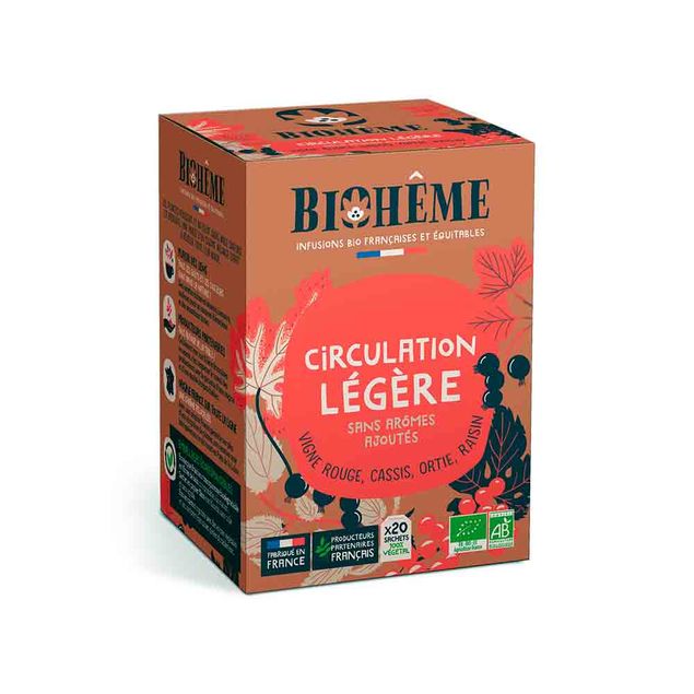 INFUSION BIOHÊME - CIRCULATION LÉGÈRE