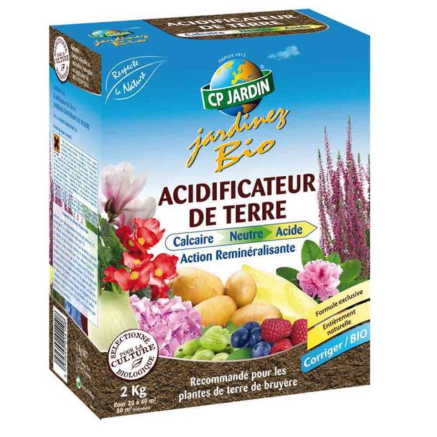 ACIDIFICATEUR DE TERRE