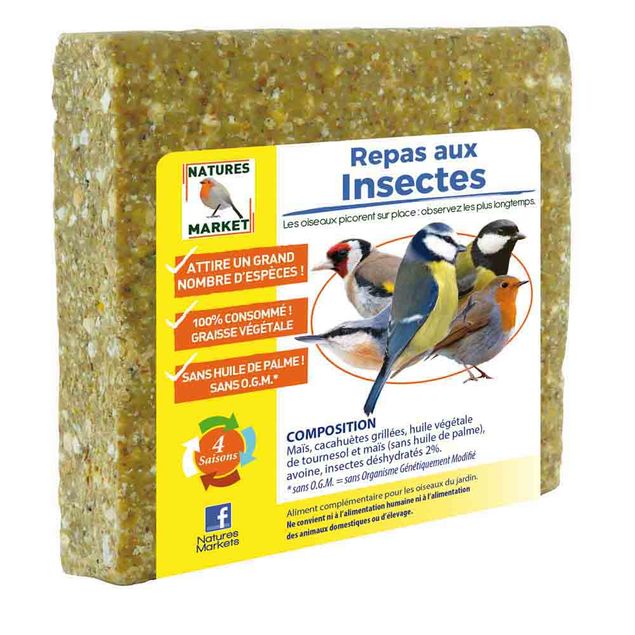 REPAS AUX INSECTES 300g