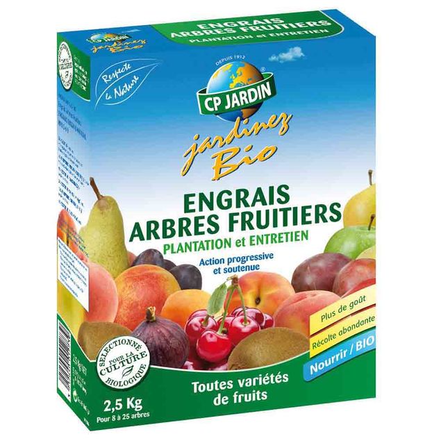 ENGRAIS ARBRES FRUITIERS