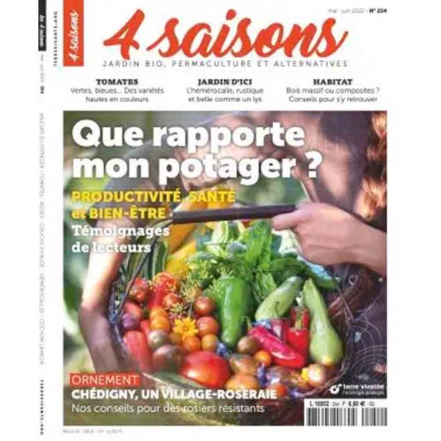 MAGAZINE 4 SAISONS - n254 QUE RAPPORTE MON POTAGER ?