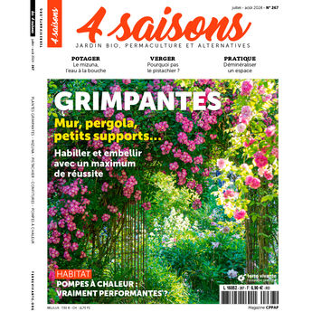 MAGAZINE 4 SAISONS - n267 GRIMPANTES - Mur, pergola, petits supports... Habiller et embellir