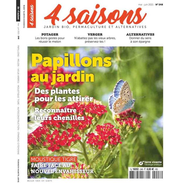 MAGAZINE 4 SAISONS - n248 PAPILLONS AU JARDIN