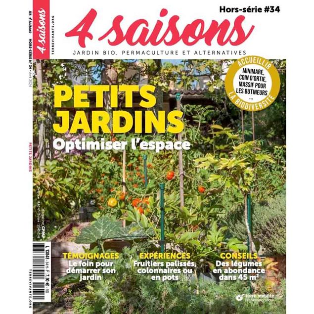 MAGAZINE 4 SAISONS - HS n34 PETITS JARDINS