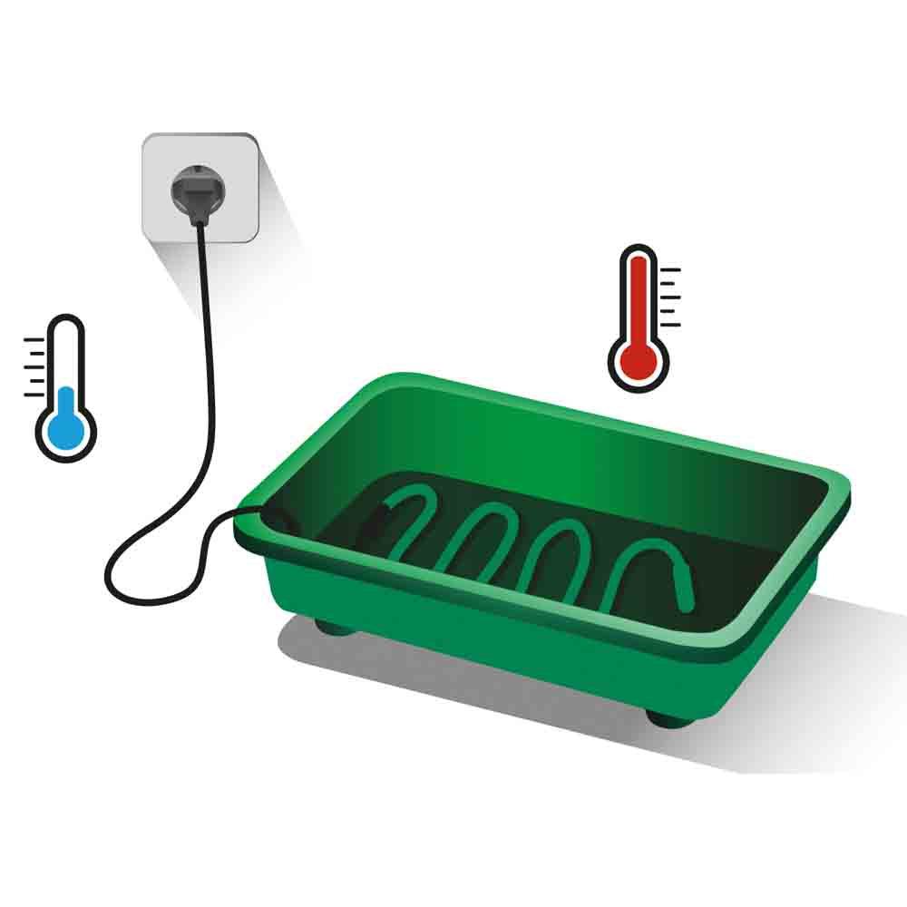 ELECTRIC RESISTANCE FOR SEEDING 10 m