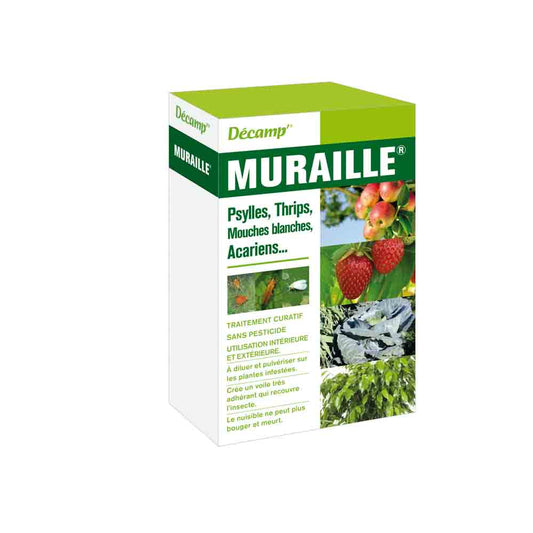 MURAILLE PUCERONS, PSYLLES, THRIPS, MOUCHES BLANCHES, ACARIENS