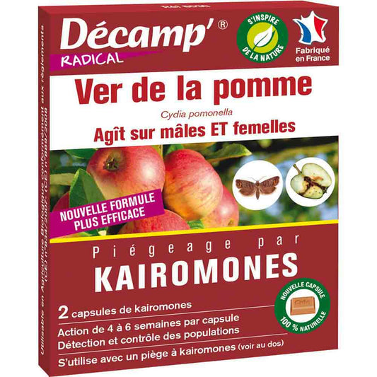 KAIROMONES CONTRE LE VER DE LA POMME