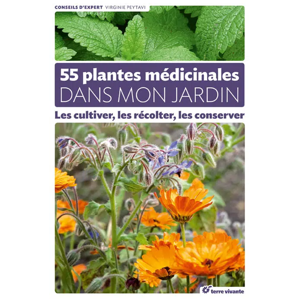 55 PLANTES MÉDICINALES DANS MON JARDIN - LES CULTIVER, LES RÉCOLTER, LES CONSERVER