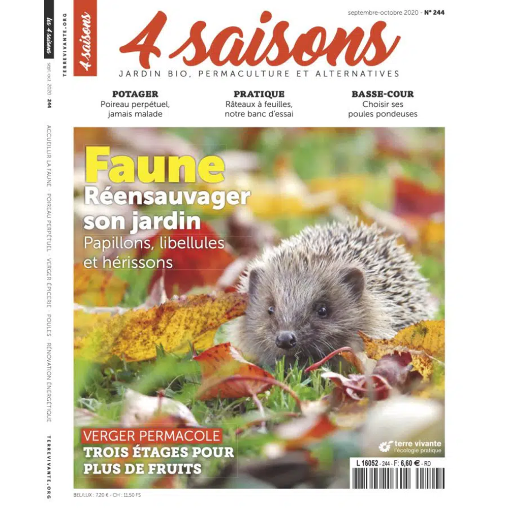 MAGAZINE 4 SAISONS - n244 FAUNE, REENSAUVAGER SON JARDIN