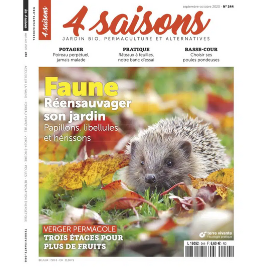 MAGAZINE 4 SAISONS - n244 FAUNE, REENSAUVAGER SON JARDIN