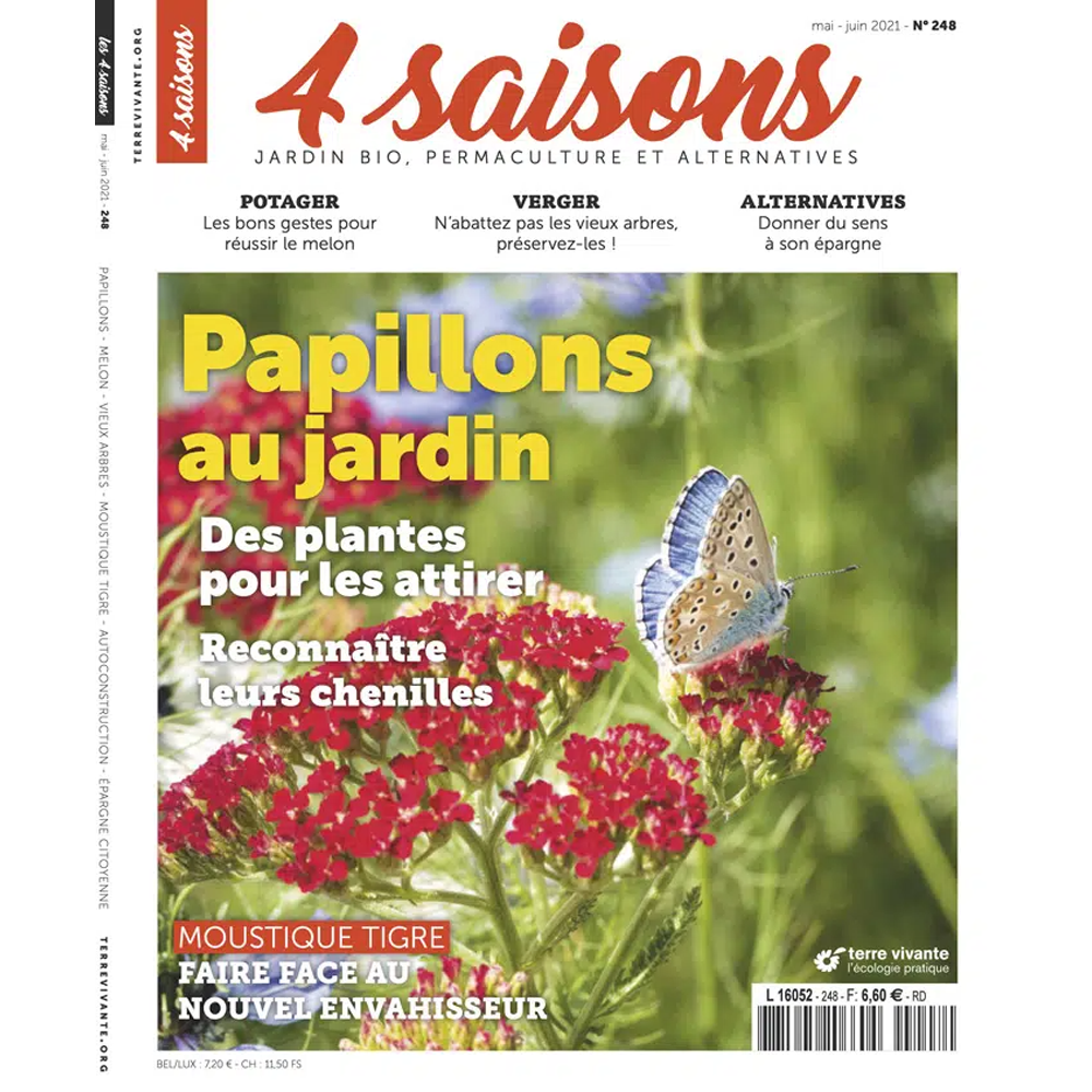 MAGAZINE 4 SAISONS - n248 PAPILLONS AU JARDIN