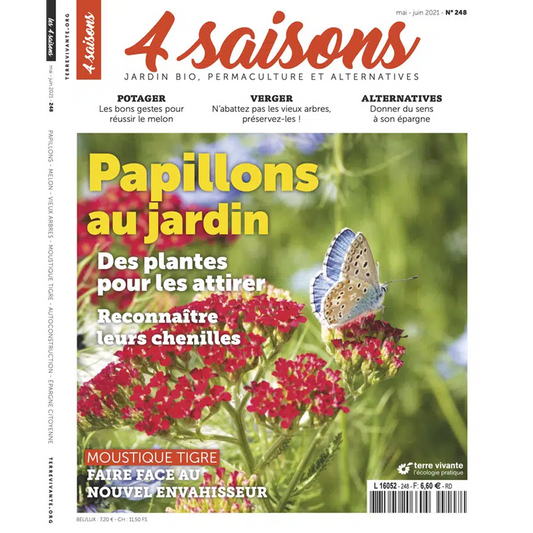 MAGAZINE 4 SAISONS - n248 PAPILLONS AU JARDIN