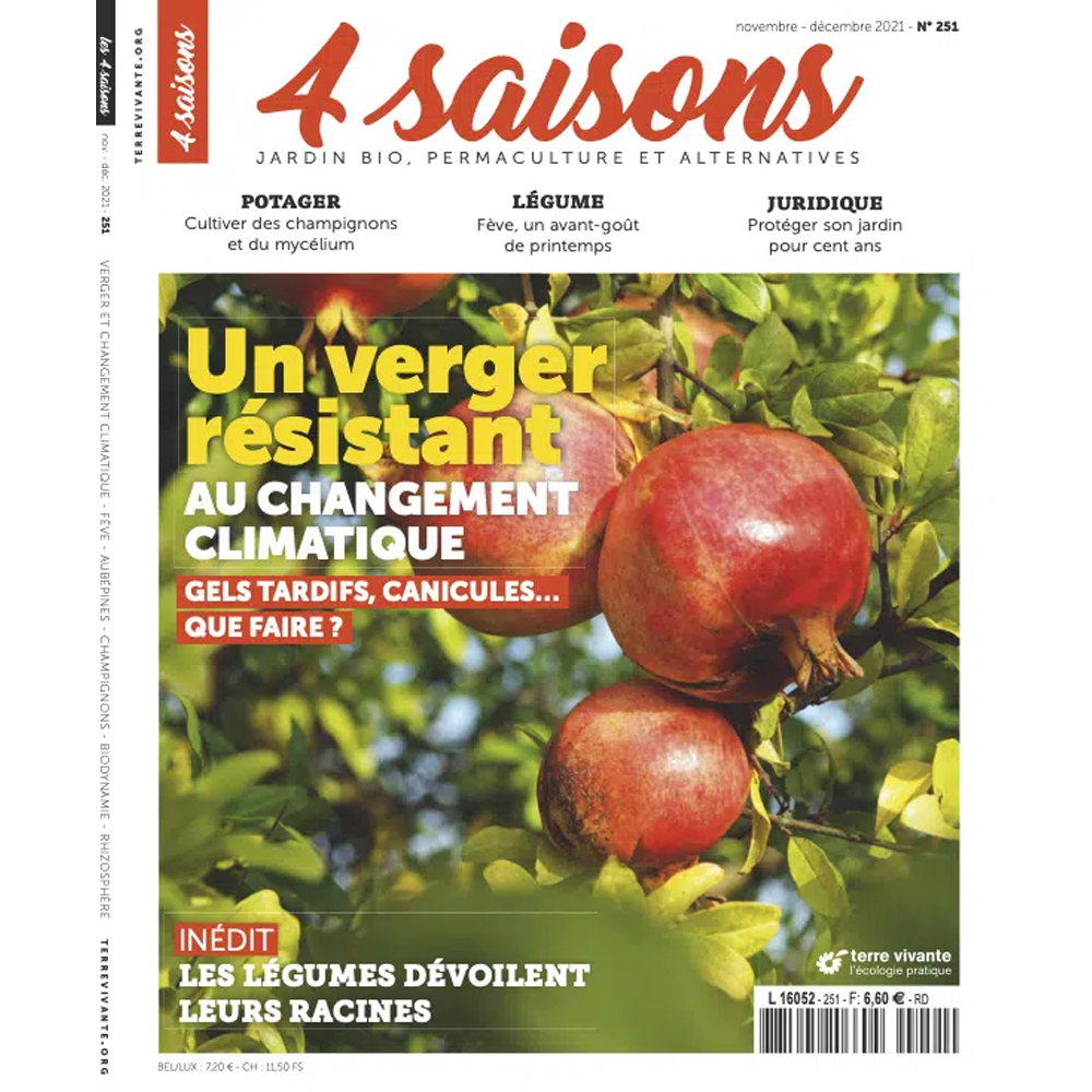 MAGAZINE 4 SAISONS - n251 UN VERGER RESISTANT AU CHANGEMENT CLIMATIQUE