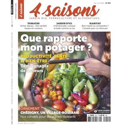 4 SEASONS MAGAZINE - n254 WHAT DOES MY VEGETABLE GARDEN PRODUCE?