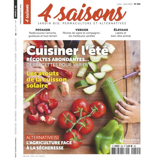 4 SEASONS MAGAZINE - n255 KOCHEN IM SOMMER REICHLICHE ERNTE, REZEPTE ZUR ABWECHSELUNG