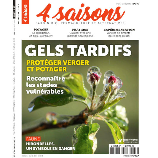 MAGAZINE 4 SAISONS - n271 GELS TARDIFS : Protéger verger et potager