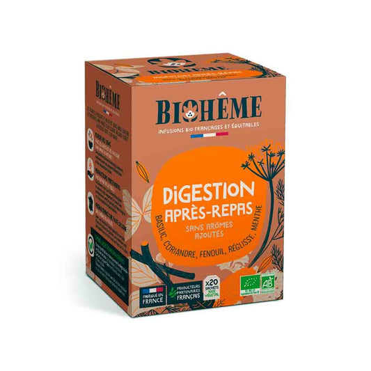 INFUSION BIOHÊME - DIGESTION APRES-REPAS