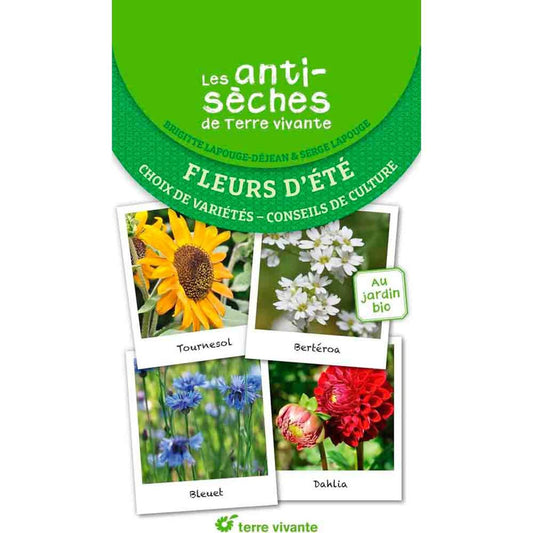 TERRE VIVANTE CHEAT SHEETS: SUMMER FLOWERS - CHOICE OF VARIETIES GROWING TIPS